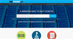 Desktop Screenshot of mrticket.com